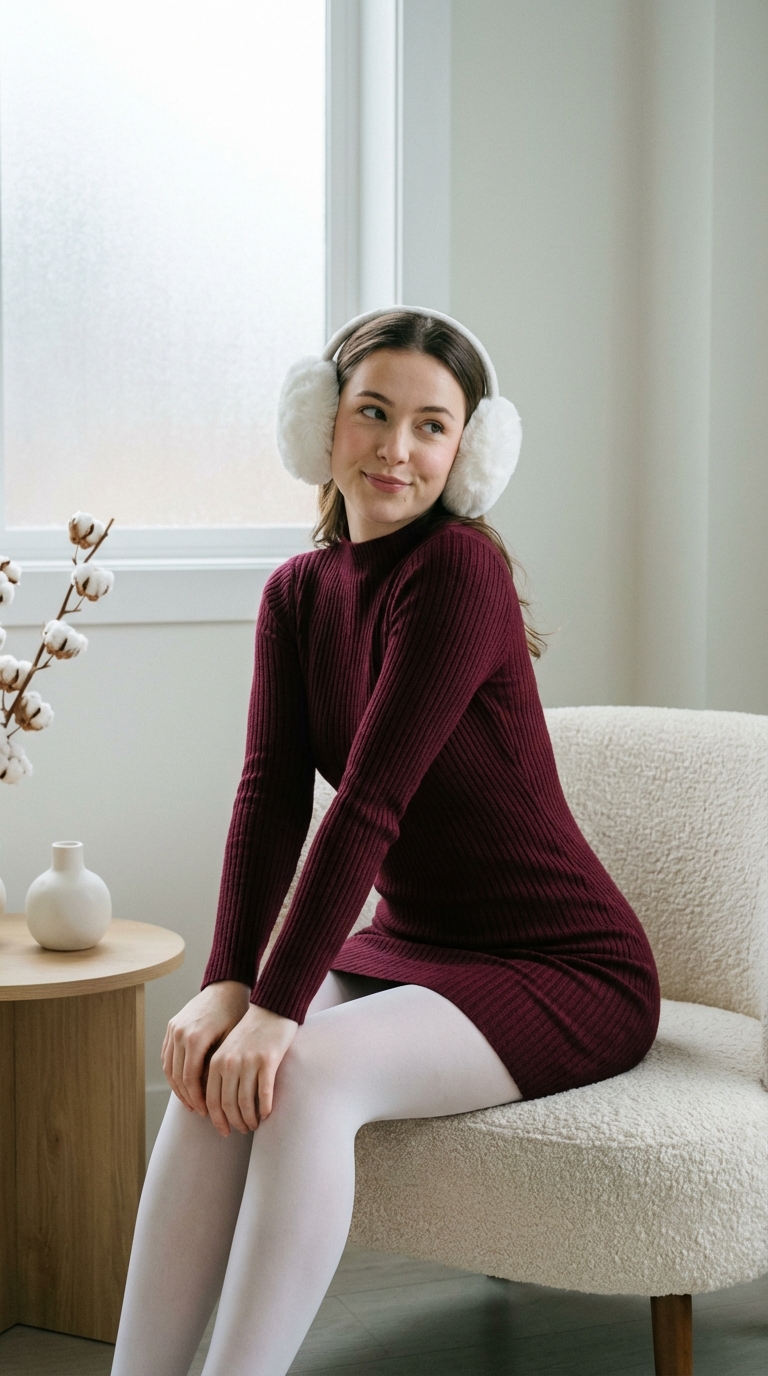 The Frosty Crimson Coquette